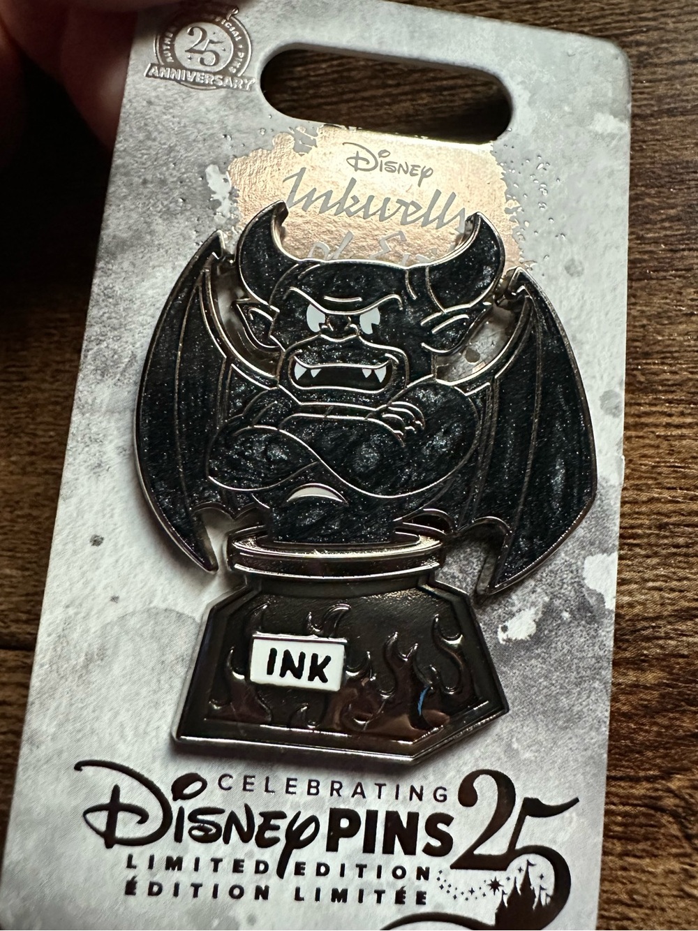 Disney Chernabog Inkwell LE Pin 😈🫟🖊️